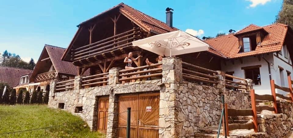 Apartmany Srub Jenisov Horní Planá 외부 사진
